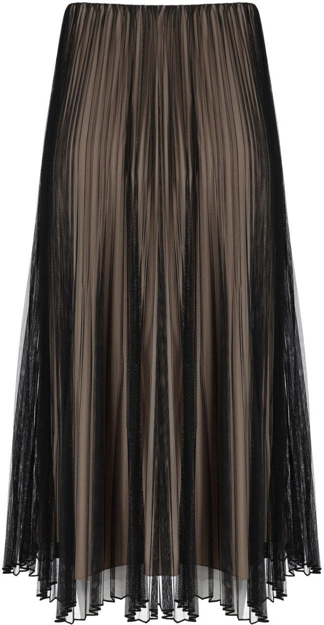 Max Mara MAX MARA WEEKEND BABY MIDI SKIRT Zwart