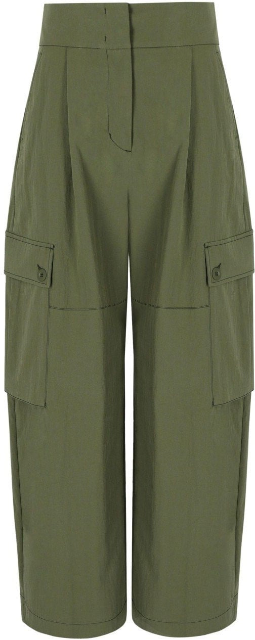 Max Mara MAX MARA WEEKEND AQUILA CARGO TROUSERS Groen