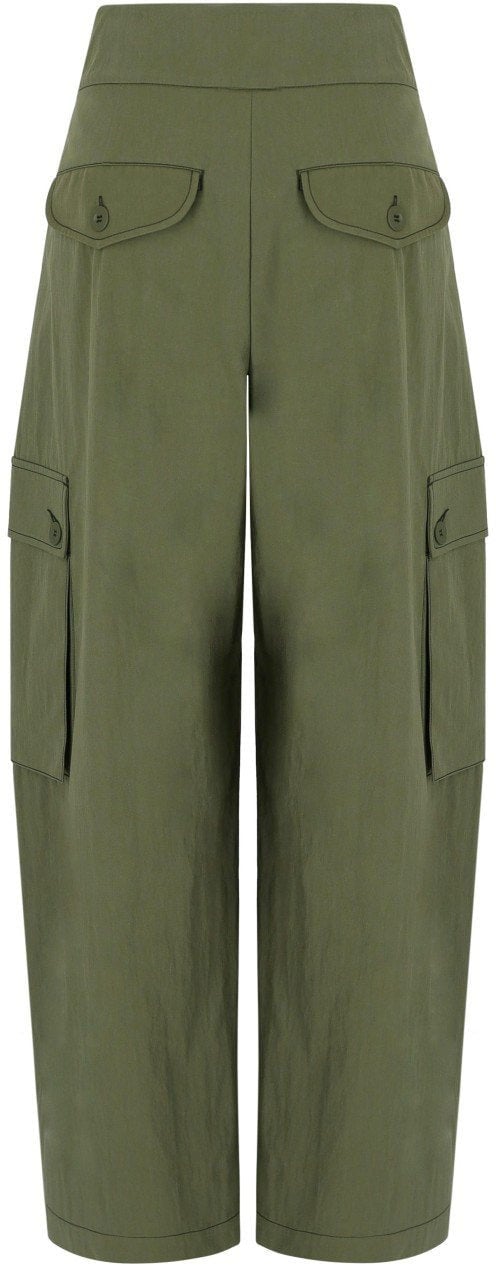 Max Mara MAX MARA WEEKEND AQUILA CARGO TROUSERS Groen