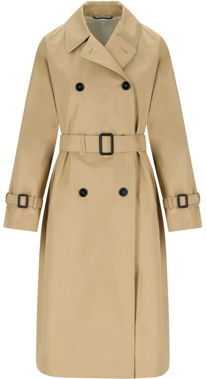 Max Mara MAX MARA WEEKEND CANASTA TRENCHCOAT Beige