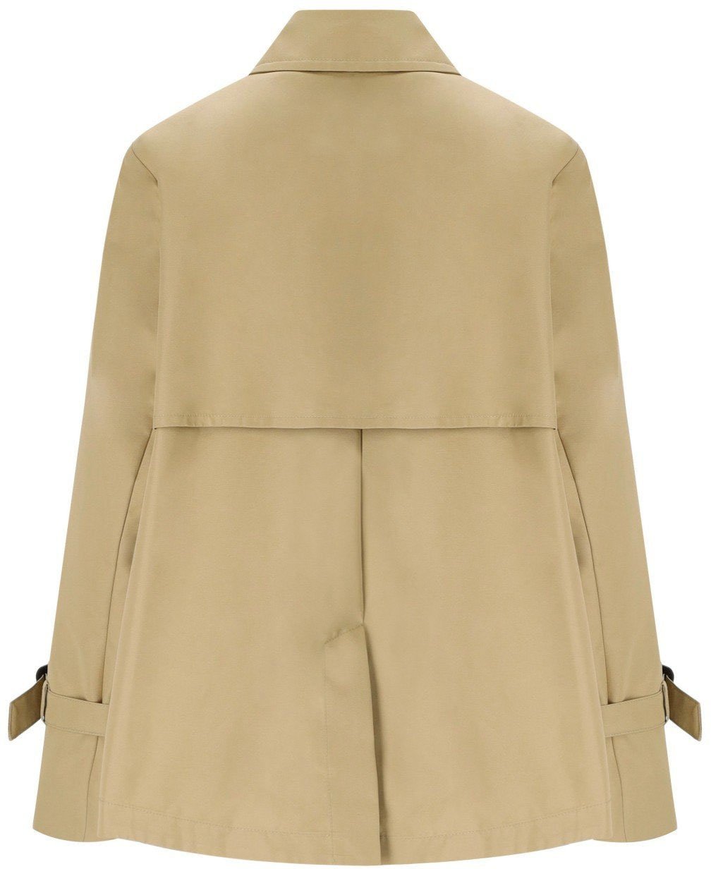 Max Mara MAX MARA WEEKEND BIGLIA SHIRT TRENCH COAT Beige