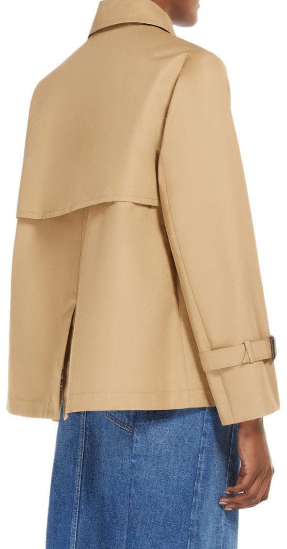 Max Mara MAX MARA WEEKEND BIGLIA SHIRT TRENCH COAT Beige