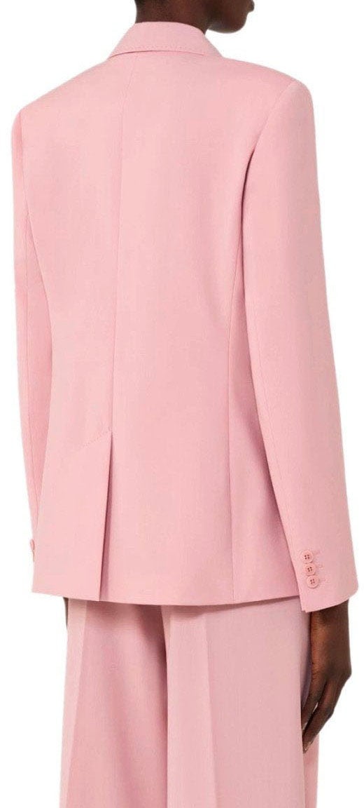 Max Mara MAX MARA WEEKEND ZINNIA DOUBLE-BREASTED JACKET Roze