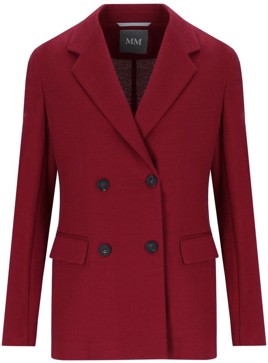 Max Mara MAX MARA WEEKEND ROTONDO DOUBLE-BREASTED BLAZER Rood