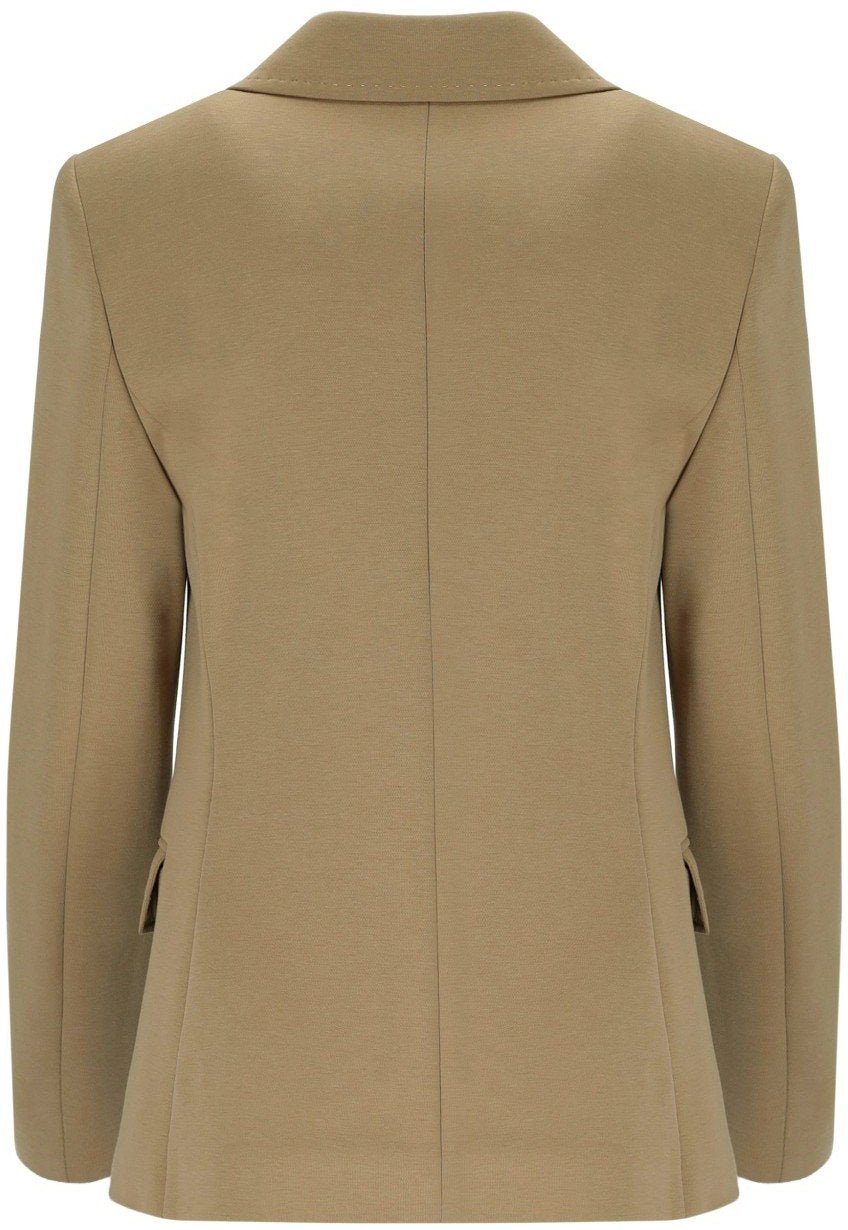 MAX MARA WEEKEND GINNASTA SINGLE-BREASTED BLAZER Beige