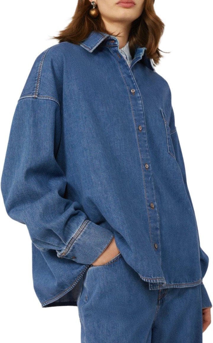 Max Mara MAX MARA WEEKEND FOGGIA SHIRT Blauw