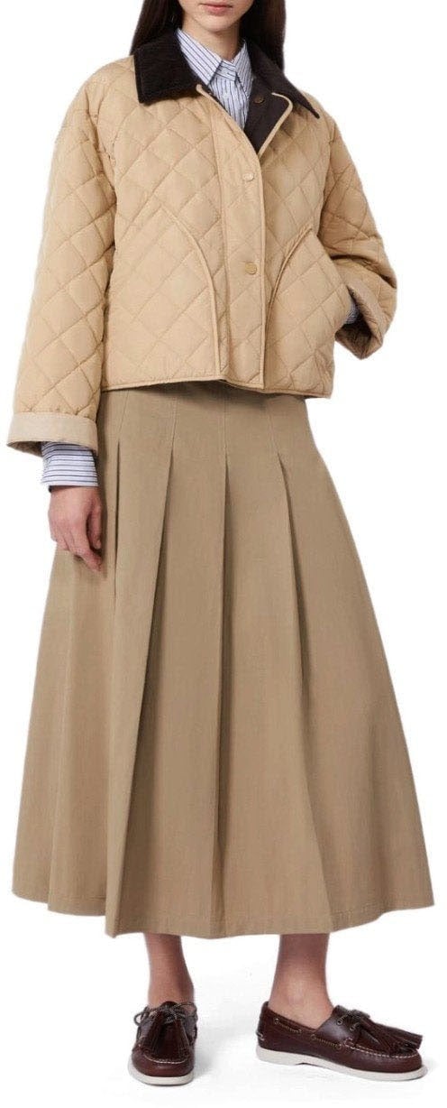 Max Mara MAX MARA WEEKEND ORME SKIRT Beige