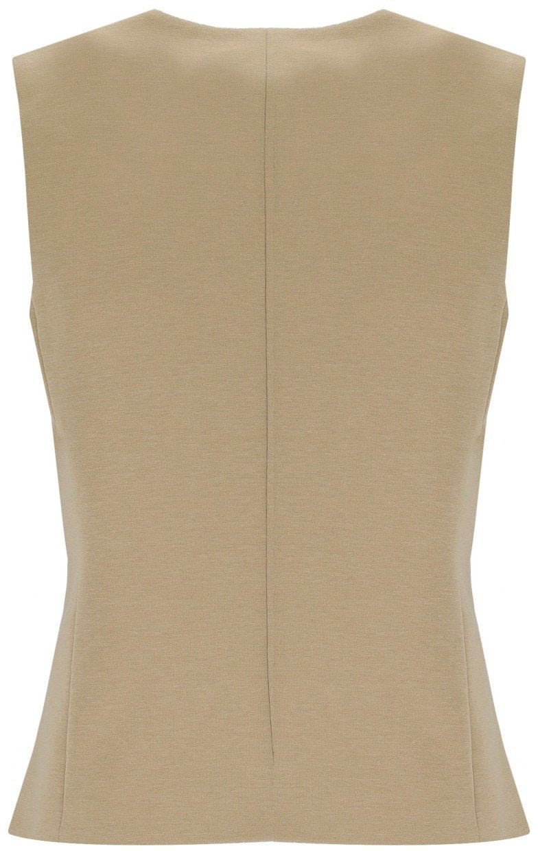 Max Mara MAX MARA WEEKEND POGGI WAISTCOAT Beige