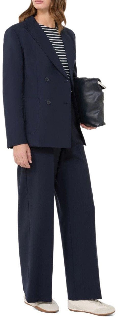 Max Mara MAX MARA WEEKEND VISIVO PANTS Blauw