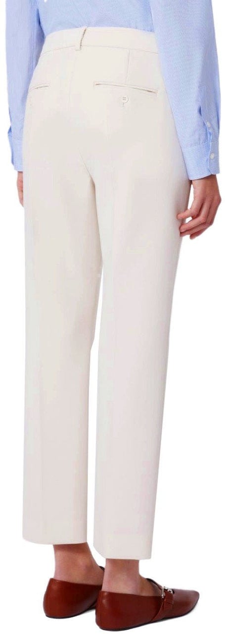Max Mara MAX MARA WEEKEND RANA IVORY PANTS Wit