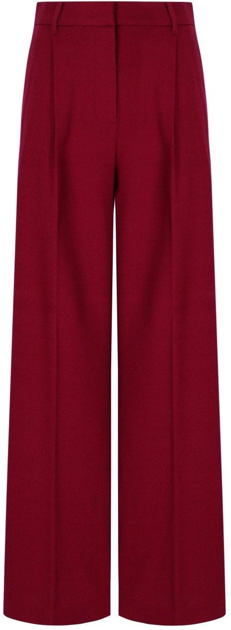 Max Mara MM MAX MARA PANNO PANTS Rood