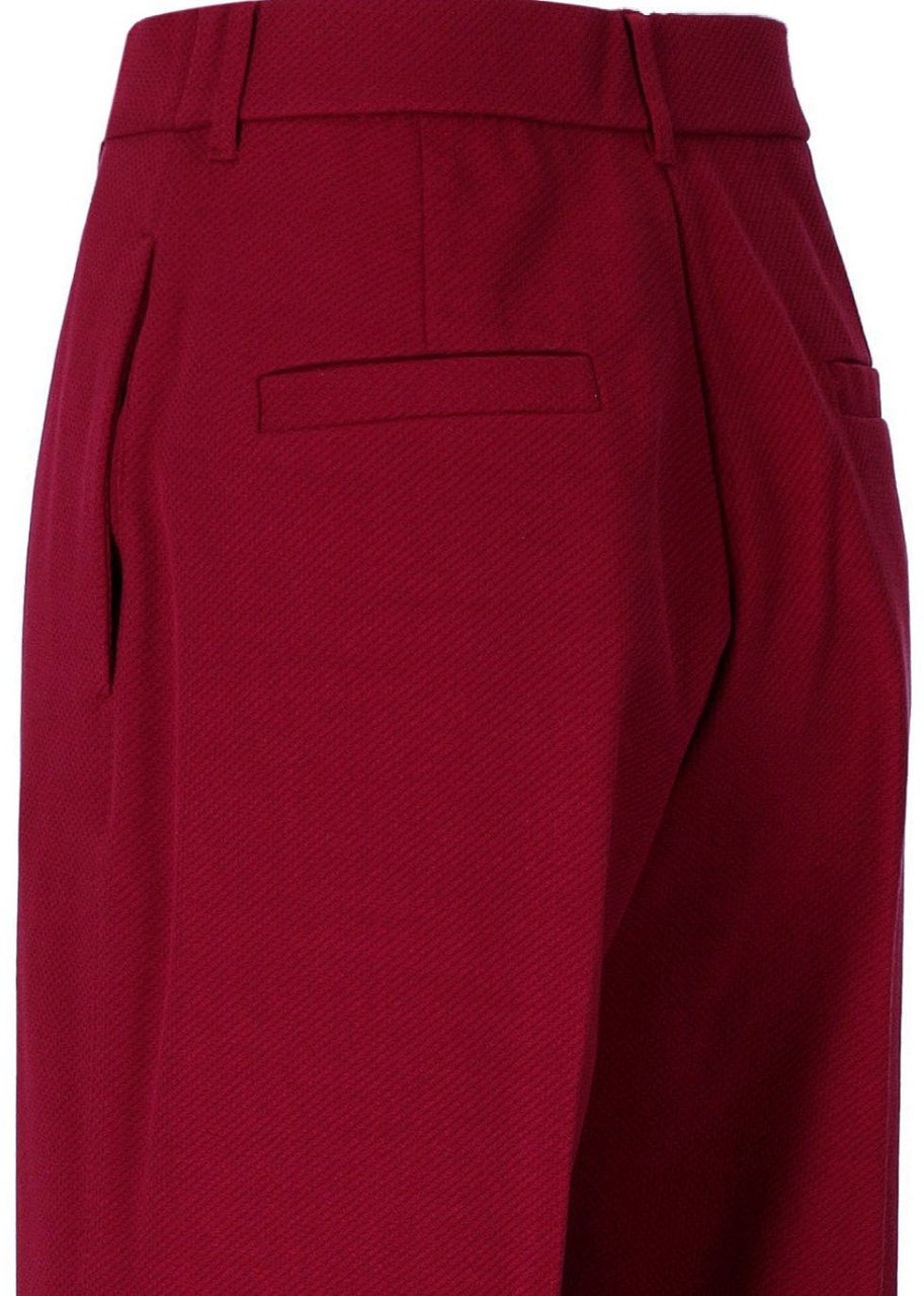 Max Mara MM MAX MARA PANNO PANTS Rood