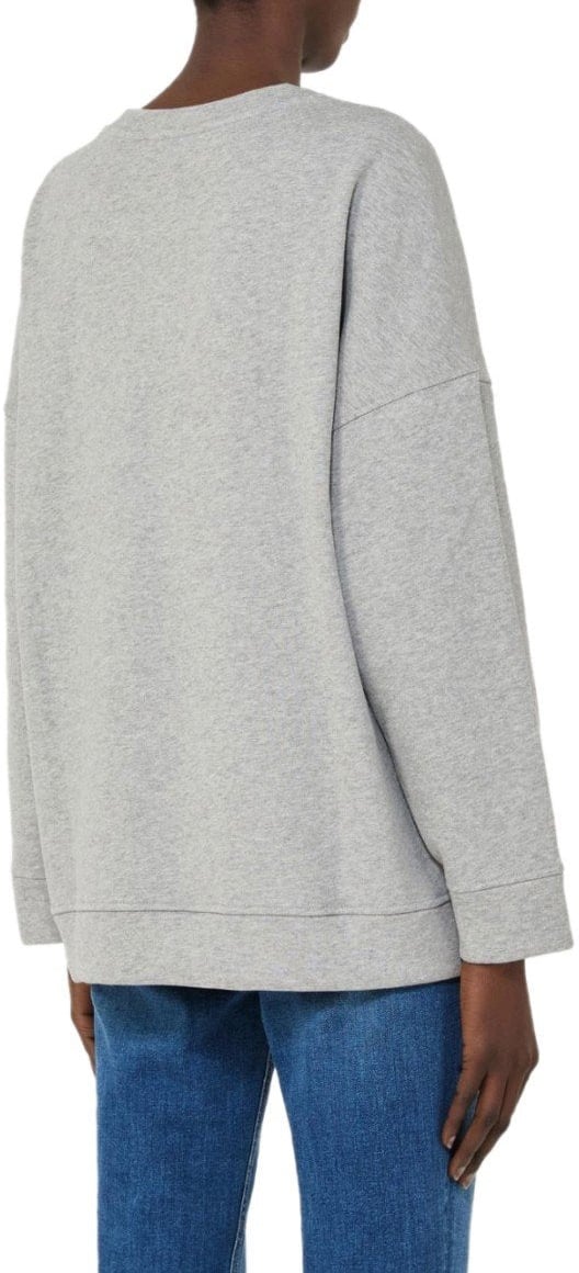 Max Mara MAX MARA WEEKEND GOMMOSO GREY SWEATSHIRT Grijs