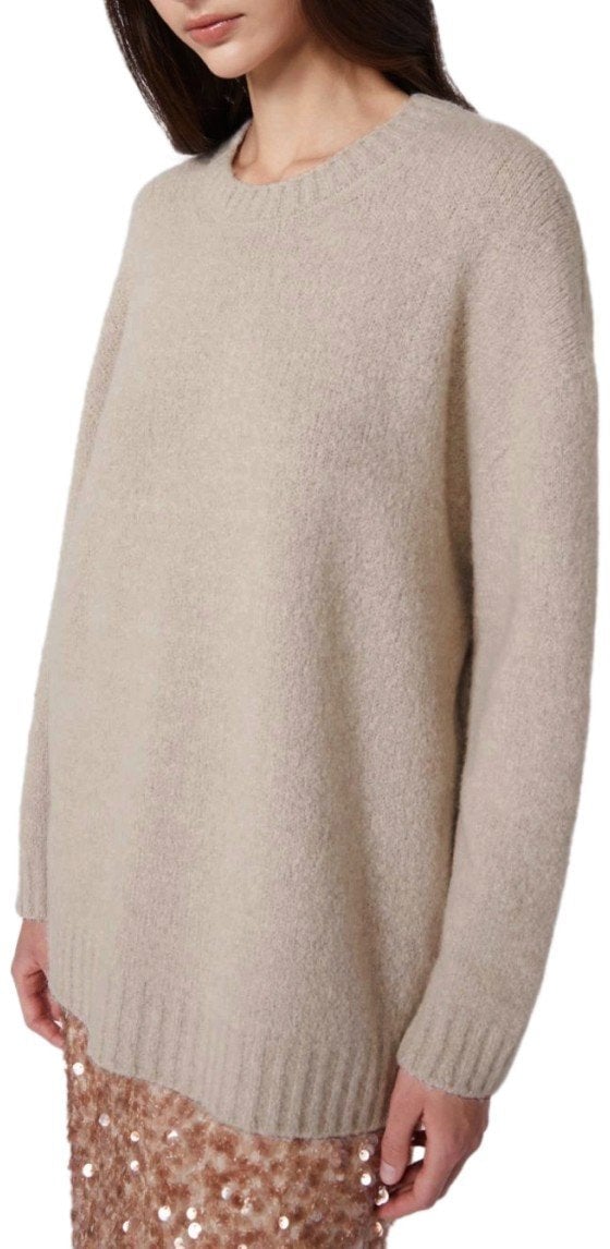 Max Mara MAX MARA WEEKEND PESO CREWNECK SWEATER Beige