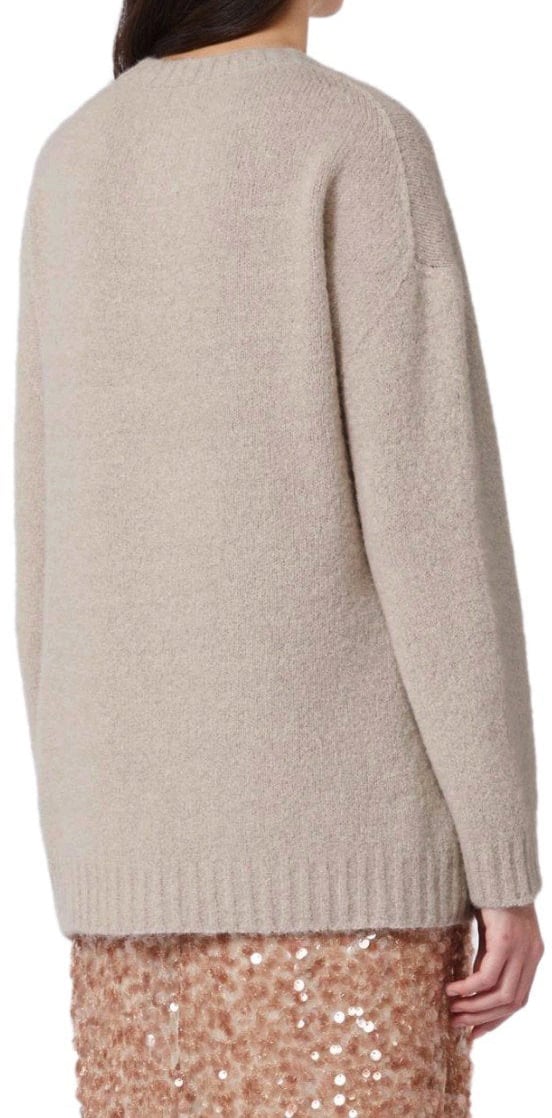 Max Mara MAX MARA WEEKEND PESO CREWNECK SWEATER Beige