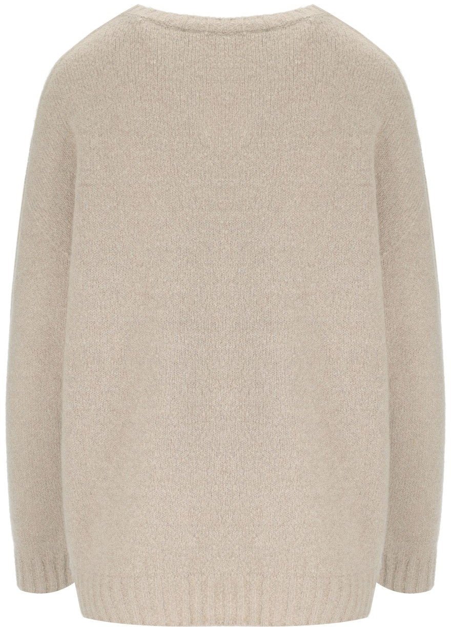 Max Mara MAX MARA WEEKEND PESO CREWNECK SWEATER Beige