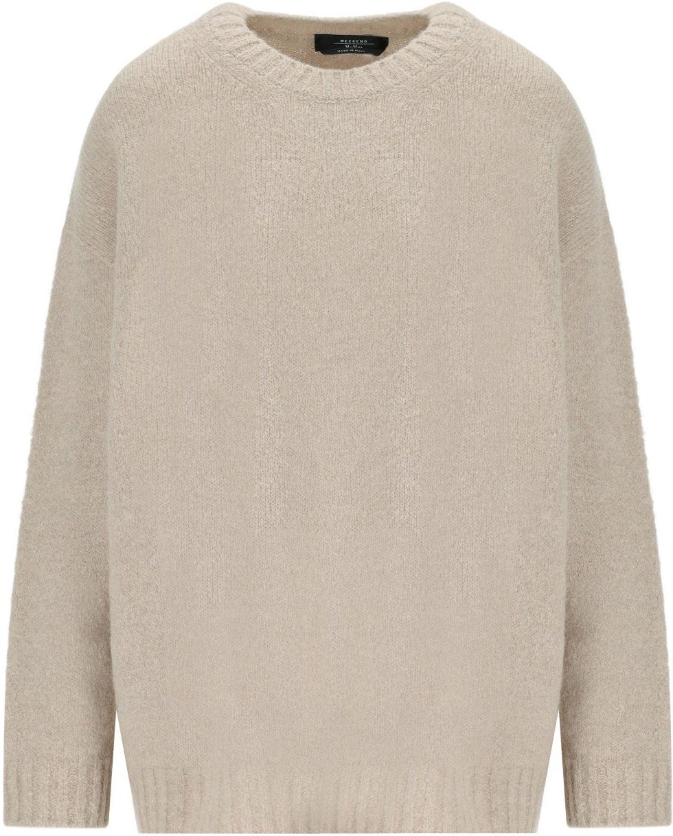 Max Mara MAX MARA WEEKEND PESO CREWNECK SWEATER Beige