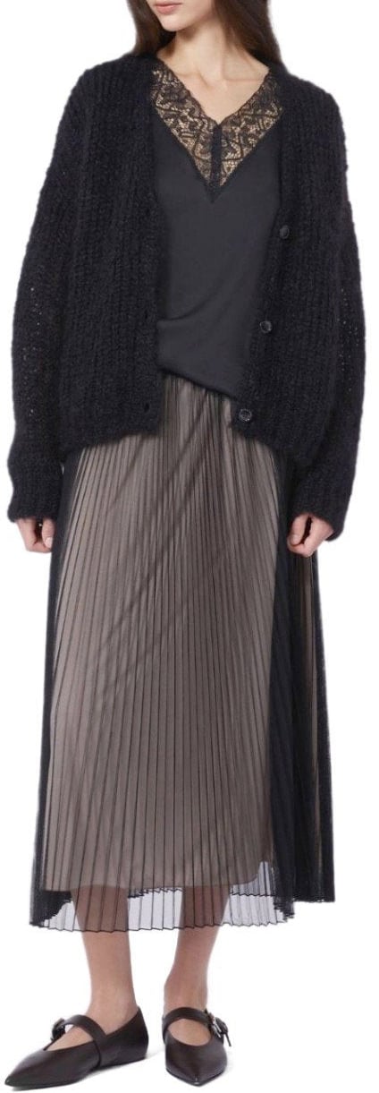 Max Mara MAX MARA WEEKEND DANZA CARDIGAN Zwart