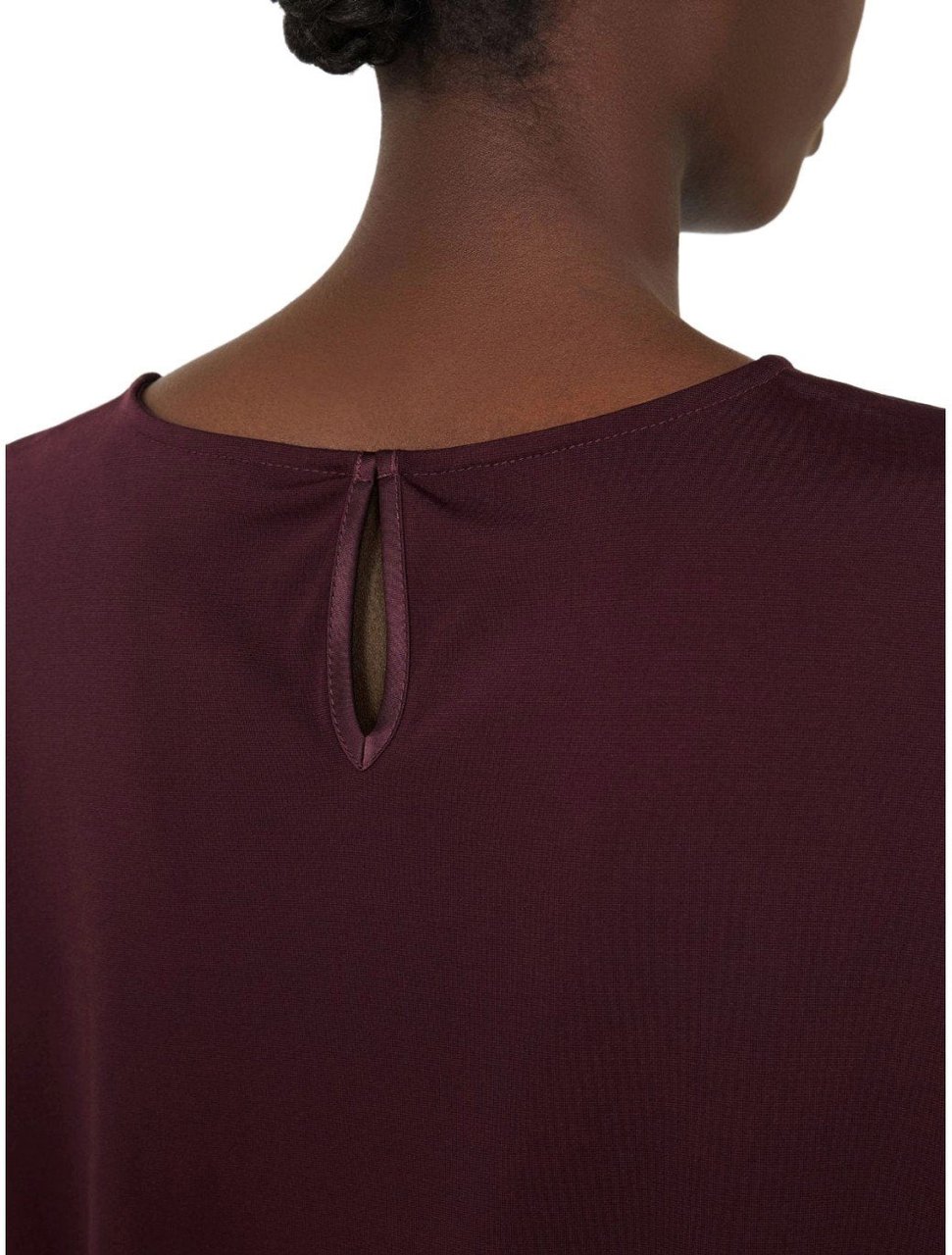 Max Mara MAX MARA WEEKEND ZONA BURGUNDY BLOUSE Rood