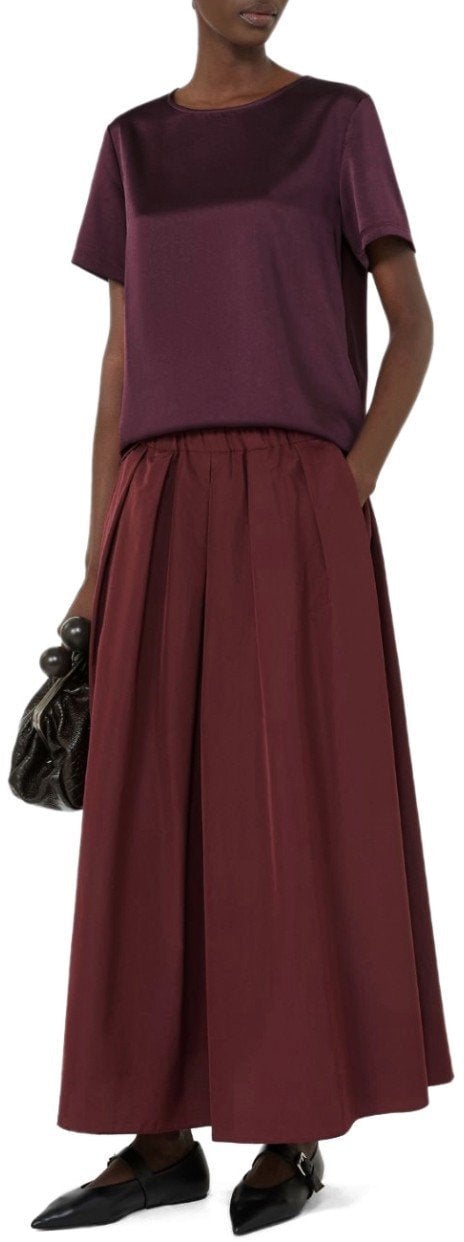 Max Mara MAX MARA WEEKEND ZONA BURGUNDY BLOUSE Rood