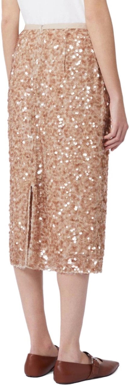 Max Mara MAX MARA WEEKEND OCCHIO MIDI SKIRT Beige