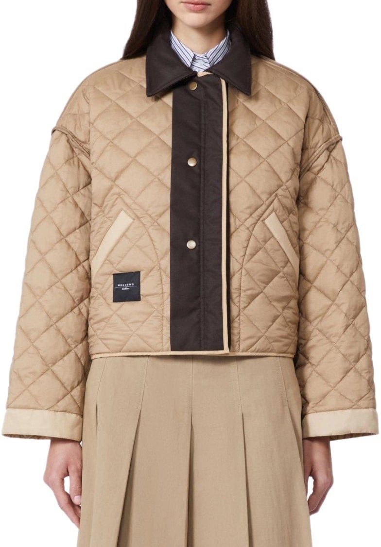 Max Mara MAX MARA WEEKEND KAKI JACKET Beige