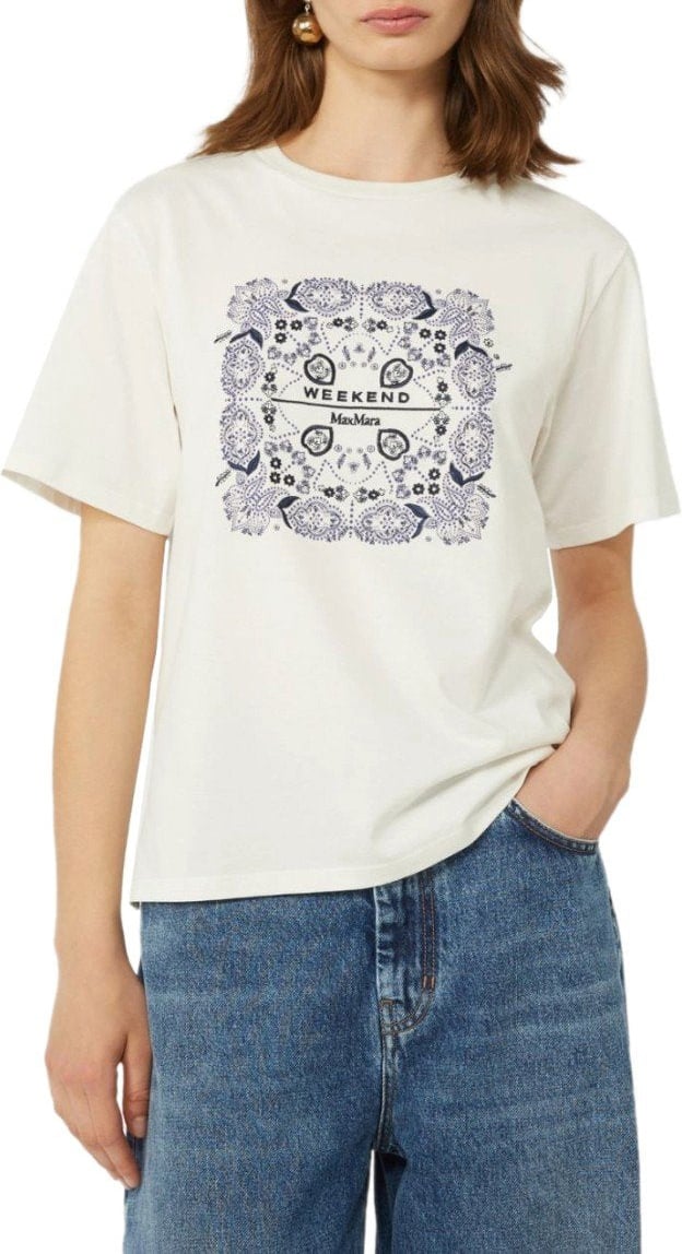 Max Mara MAX MARA WEEKEND WEST T-SHIRT Wit