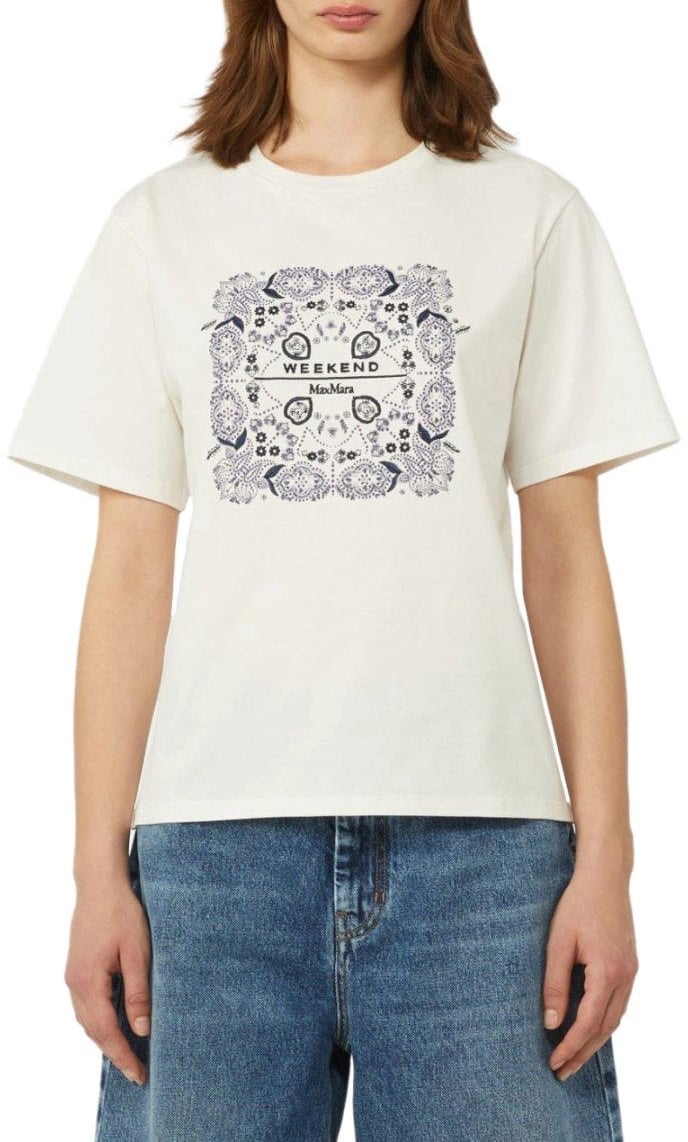 Max Mara MAX MARA WEEKEND WEST T-SHIRT Wit