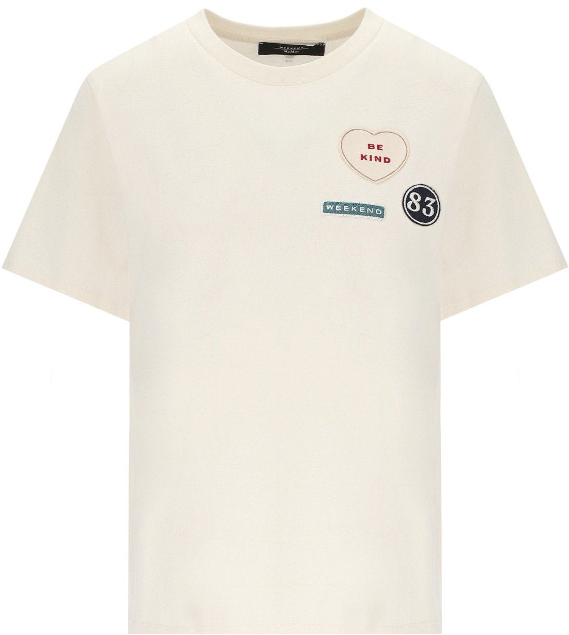 Max Mara MAX MARA WEEKEND WEST ECRU T-SHIRT Beige