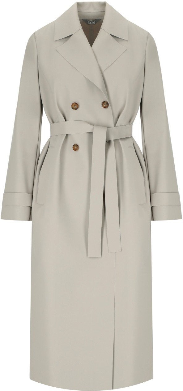Max Mara MM MAX MARA CEDRO LIGHT TRENCH COAT Beige