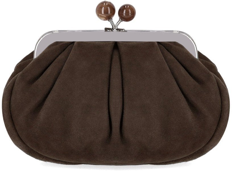 Max Mara MAX MARA WEEKEND PASTICCINO VALOIS SMALL CLUTCH Bruin