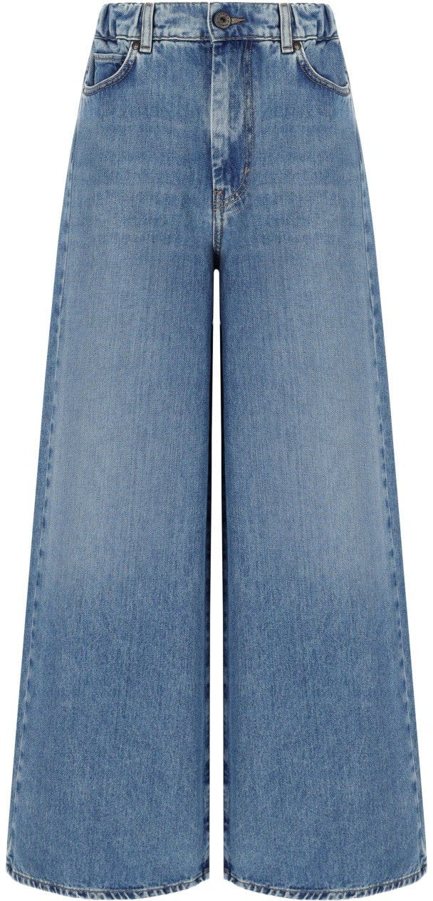 Max Mara MAX MARA WEEKEND ABETE BLUE JEANS Lichtblauw