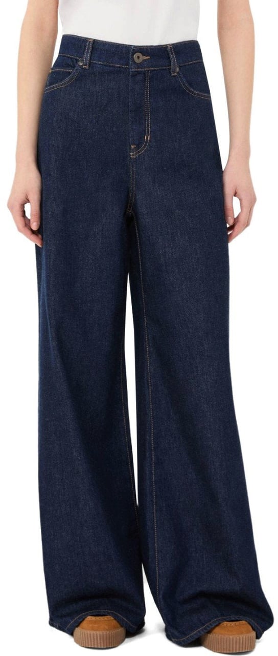 Max Mara MAX MARA WEEKEND VEGA DARK JEANS Blauw
