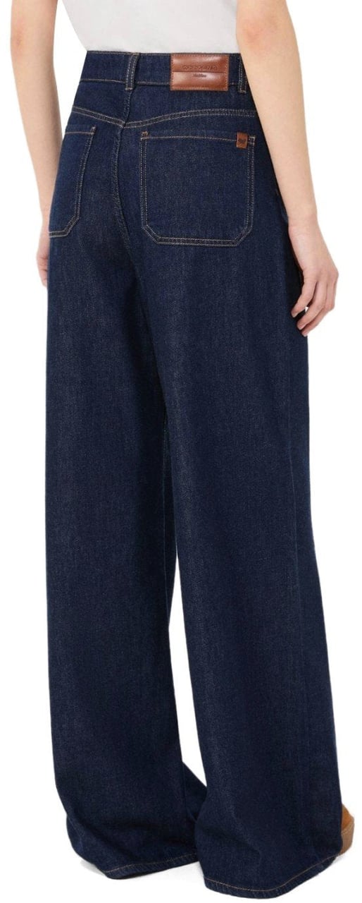 Max Mara MAX MARA WEEKEND VEGA DARK JEANS Blauw