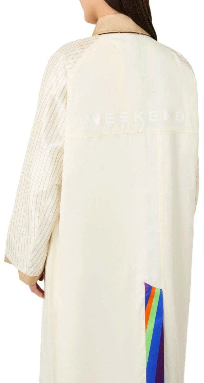 Max Mara MAX MARA WEEKEND SPALANCA TRENCH COAT Beige