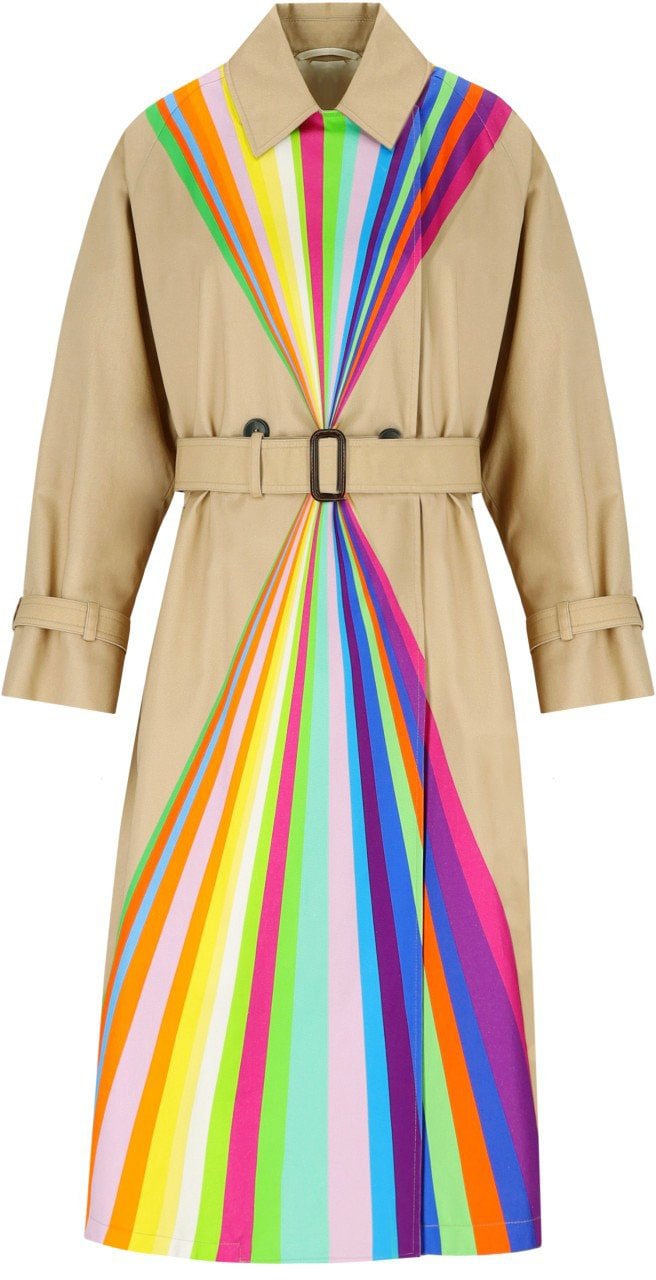 Max Mara MAX MARA WEEKEND SPALANCA TRENCH COAT Beige