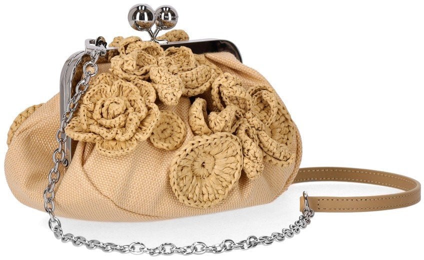 Max Mara MAX MARA WEEKEND PASTICCINO COMUNE SMALL CLUTCH Beige