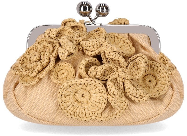 Max Mara MAX MARA WEEKEND PASTICCINO COMUNE SMALL CLUTCH Beige