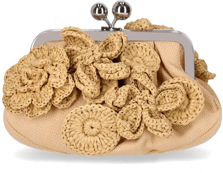 Max Mara MAX MARA WEEKEND PASTICCINO COMUNE SMALL CLUTCH Beige