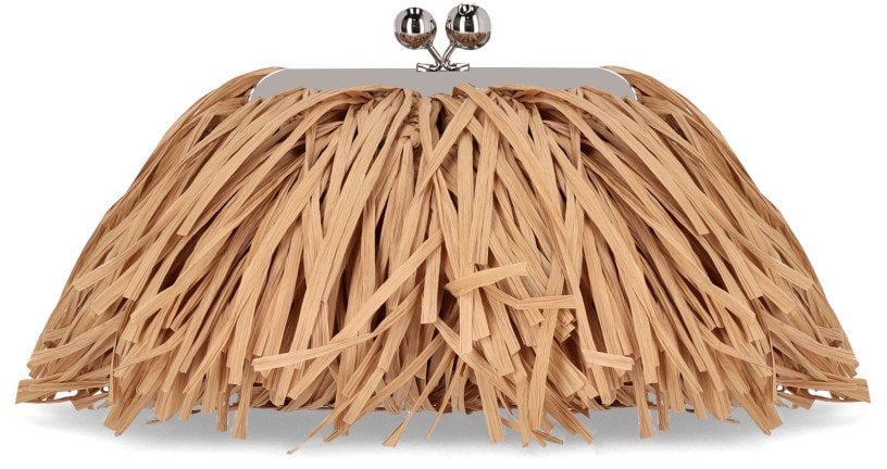 Max Mara MAX MARA WEEKEND PASTICCINO QUIETE SMALL CLUTCH Beige