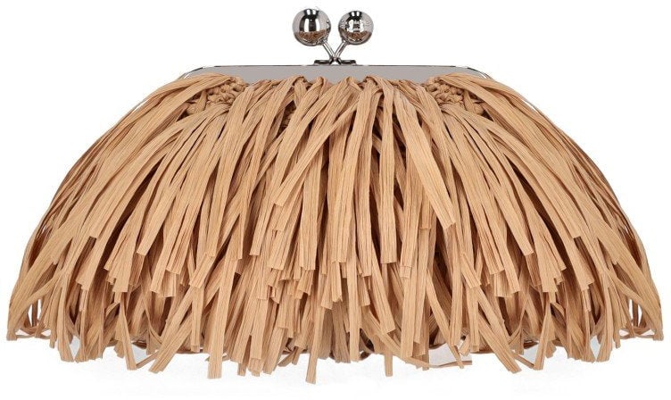 Max Mara MAX MARA WEEKEND PASTICCINO QUIETE SMALL CLUTCH Beige