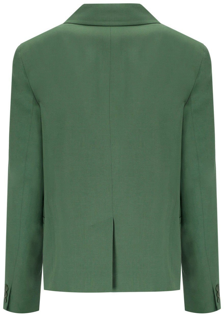 MAX MARA WEEKEND NEMBI DOUBLE-BREASTED BLAZER Groen