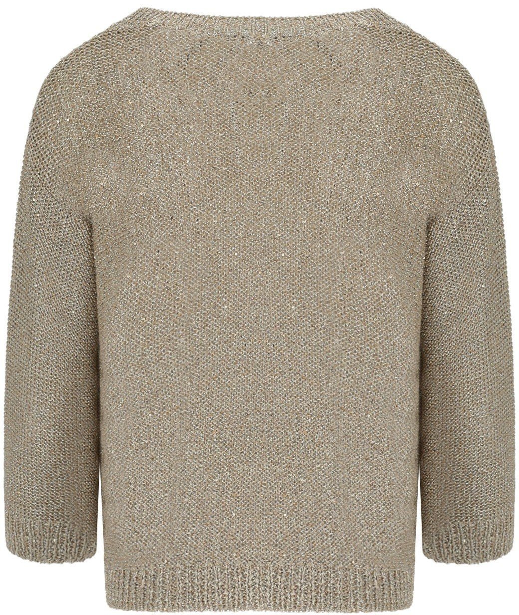 Max Mara MAX MARA WEEKEND GELADA SAND PULLOVER Beige