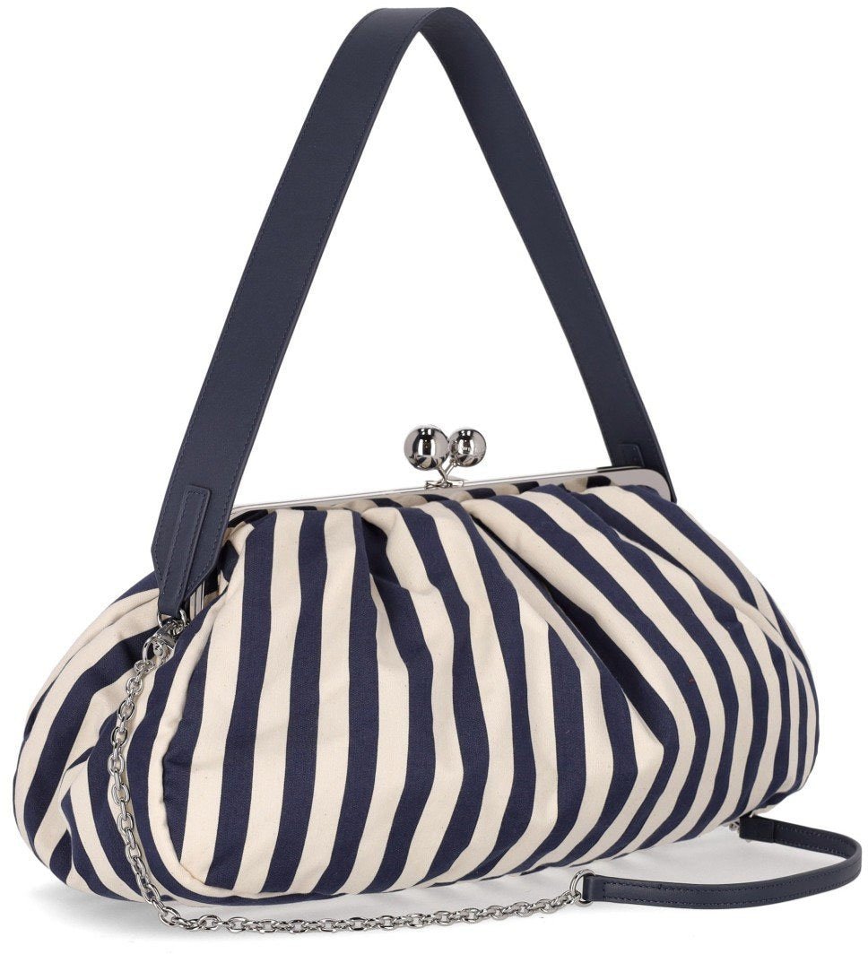 Max Mara MAX MARA WEEKEND PASTICCINO CACHI LARGE CLUTCH Blauw