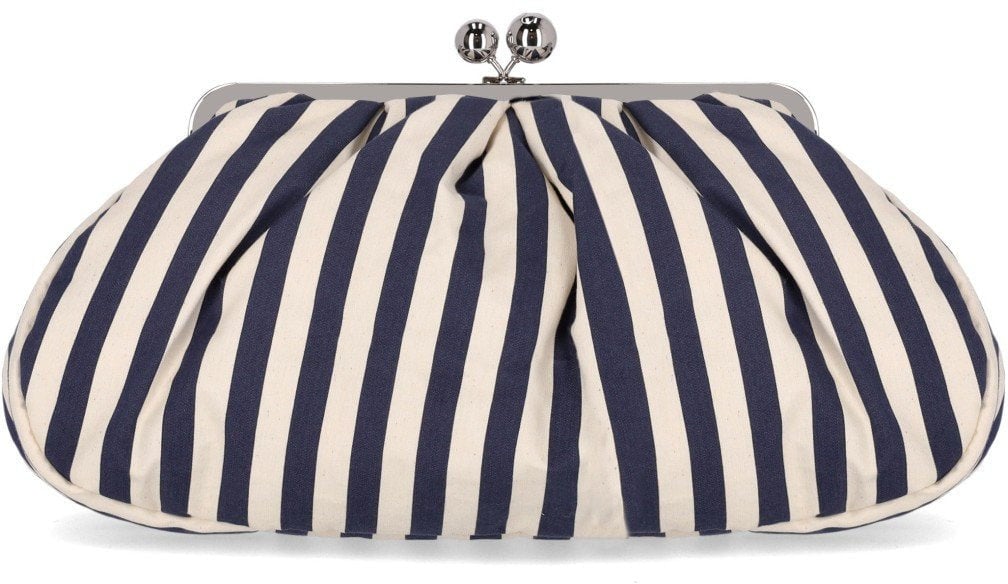 Max Mara MAX MARA WEEKEND PASTICCINO CACHI LARGE CLUTCH Blauw