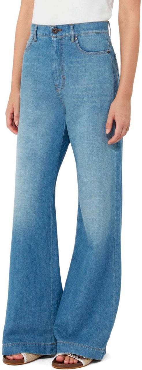 MAX MARA WEEKEND LATINO LIGHT BLUE JEANS Lichtblauw