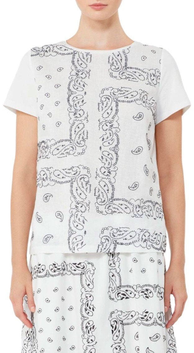 MAX MARA WEEKEND GENIO T-SHIRT Wit