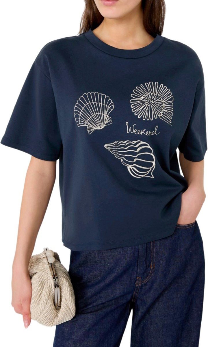 MAX MARA WEEKEND SABATO T-SHIRT Blauw