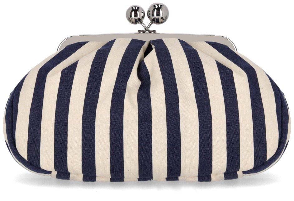 Max Mara MAX MARA WEEKEND PASTICCINO GERUSIA MEDIUM CLUTCH Blauw