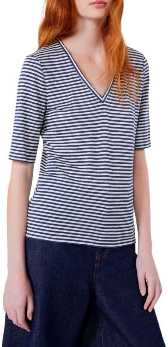 MAX MARA WEEKEND OPZIONE STRIPED T-SHIRT Blauw